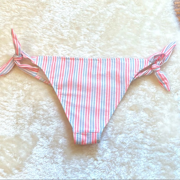 Lovers + Friends Revolve Striped Bikini Bottom Size S - Picture 8 of 9